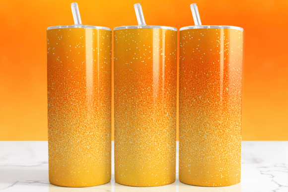 Download Orange Ombre Glitter Tumbler Wrap - Glitter tumbler Collection