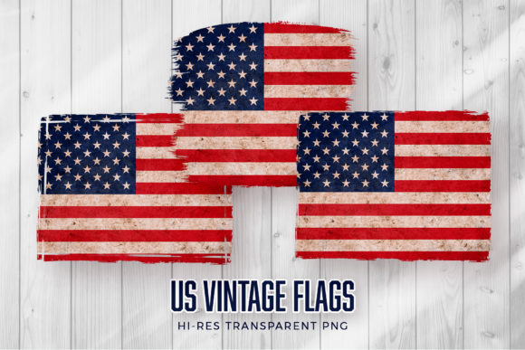 Download US Flag Vintage Sublimation Backgrounds - Vintage Collection