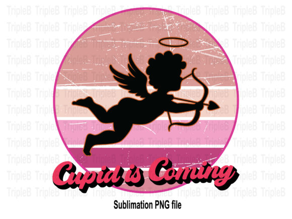 Download Cupid is Coming Valentine's Vintage - Vintage Collection