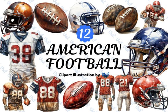 Download American Football Clipart Bundle - Premium Resources