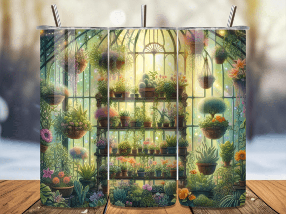 Download Vintage Greenhouse Succulent Tumbler - Vintage Collection